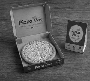 Golden Corn Pizza 8 Inches 4 Slice