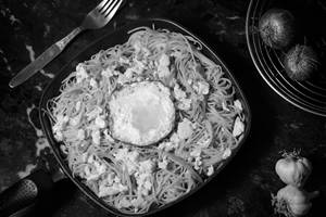 Egg singapuri noodles