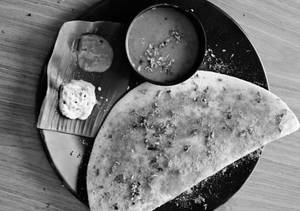 Ghee Podi Masala Dosa