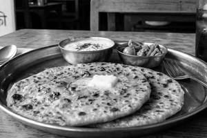 Aloo pyaaj paratha