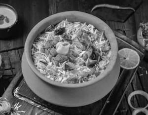 Mutton Handi Biryani