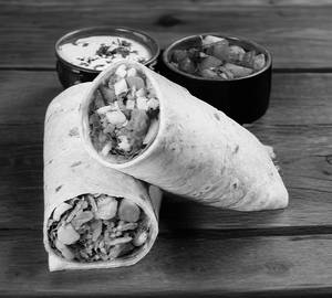 Barbeque Paneer Wrap