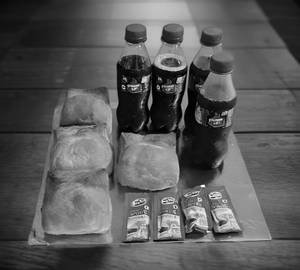 Aloo Paneer Patty [ 4 Pieces] With Thums Up 250 Ml [ 4 Pieces]