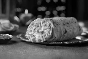 Paneer tikka kathi roll