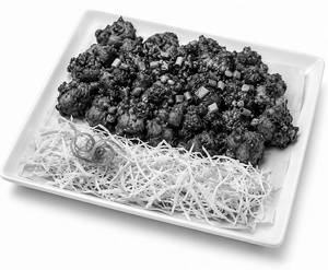 Mushroom Manchurian Dry