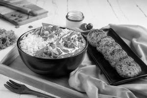 Butter Chicken Rice Bowl + Chicken Tikki Combo