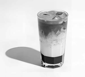 Blueberry Matcha Iced Latte