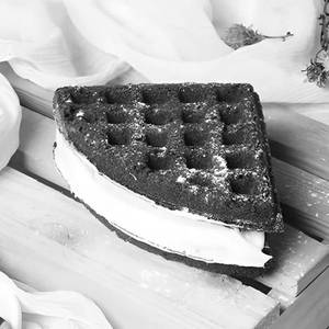 Dark & White Fantasy Waffle