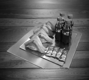 Aloo Patty [ 4 Pieces] With Thums Up 250 Ml [ 4 Pieces]