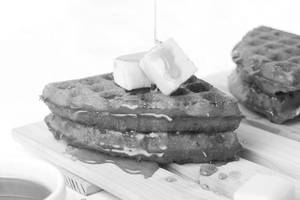Maple butter waffle