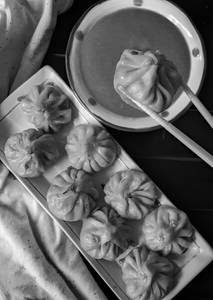 Steam Momos (8 Pcs)