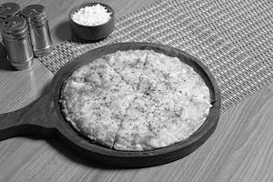 Three cheese pizza