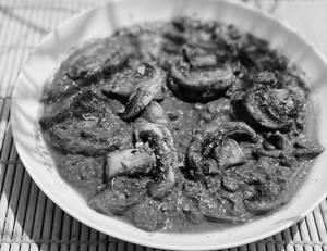Mushroom Palak