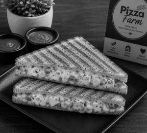 Grilled Paneer And Corn Sandwich