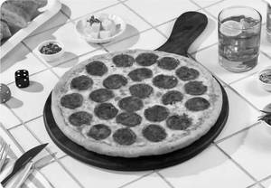 Chicken Pepperoni Pizza