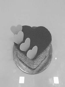 Heart Shape Red Velvet Cake