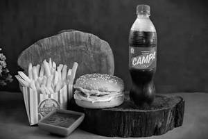 Crispy Veg Burger Meal
