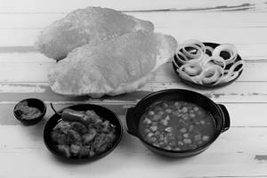 Cheese Paneer Chole Bhature