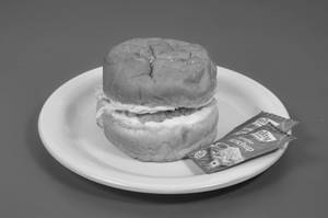 Aloo Tikki Cheese Burger