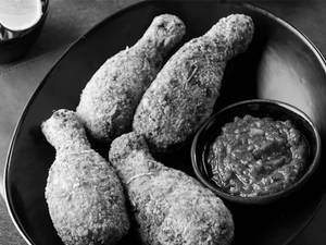 Crunchy fried chicken