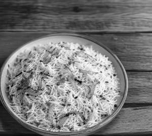 JEERA ONION FRY BASMATI RICE [ 500 ML ]