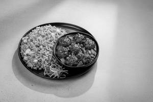 Fried Rice With Manchurian