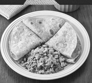 Egg Bhurji With Roti