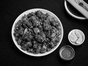 Schezwan chicken dry