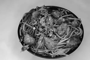 Schezwan Manchurian Noodles