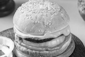 Peri peri cheesy burger