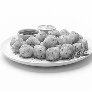 Chilli Garlic Potato Poppers