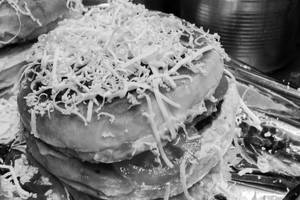 Veg cheese mayonnaise burger