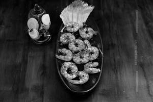 Hot Garlic Prawns