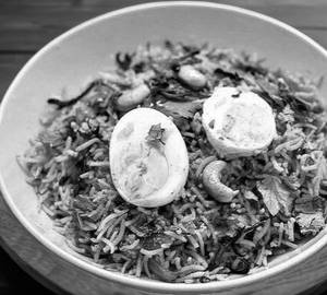 Egg biryani