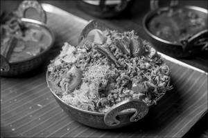 Egg Kothu Idiyappam