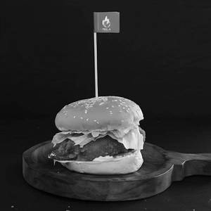 Chicken peri peri burger