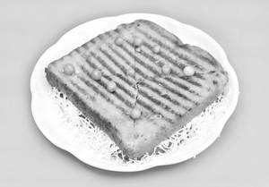 Aloo Matar Cheese Grilled Sandwich