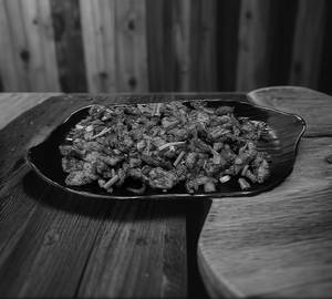 Peper garlic chicken dry