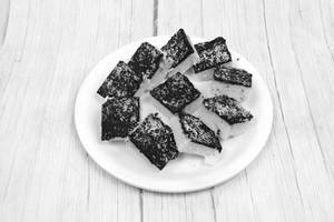 Khoya chocolate burfi