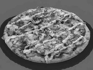 Cheese chilli pizza