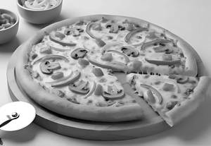 Veg Loaded Pizza(Medium)