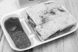 Vegetable Toast Sandwich