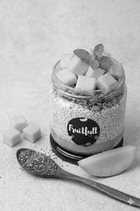 Mango Chia Pudding ( Vegan)