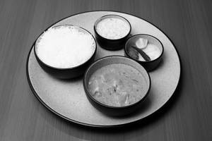 paneer makhanwala steam rice 