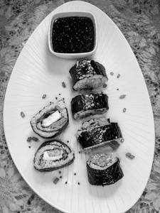 Paneer Sushi