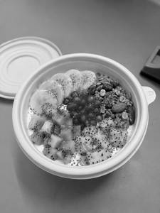 Greek Yoghurt Fruit Bowl (ZERO Sugar, High Protein)