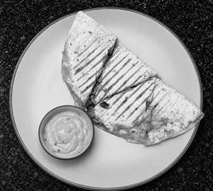 Mushroom Quesadilla
