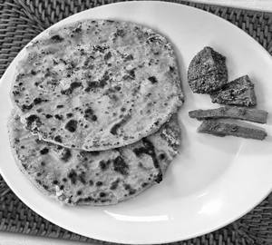 2 onion stuffed paratha