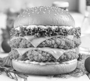 Jumbo cheese zinger burger