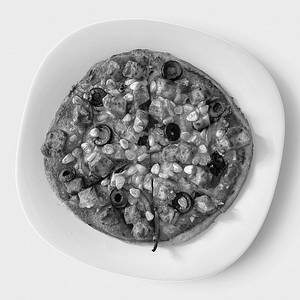 Whole Wheat High Protein Tofu Marinade Pizza[~35g Protein]